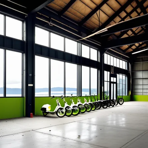 Inside Lime’s Seattle warehouse, where 15,000 bikes and scooters are prepped for a World Cup surge