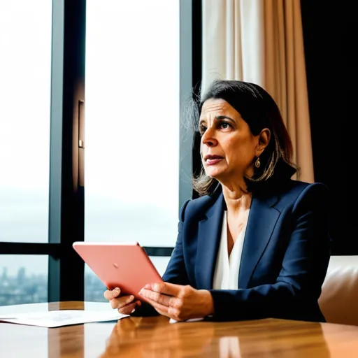 A profile of Kalshi COO Luana Lopes Lara, who has overseen a tremendous pace of growth over the past year as the company faces political and regulatory backlash (Emily Nicolle/Bloomberg)